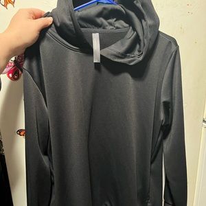 Black simple hoodie